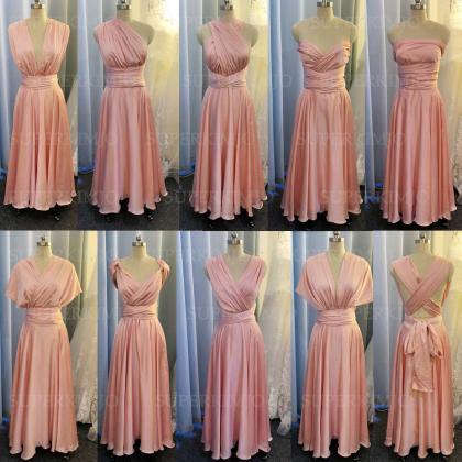 Pink Bridesmaid Dress, Infinite Bridesmaid..