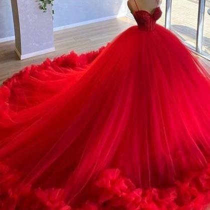 Red Wedding Dresses, Princess Wedding Dresses,..