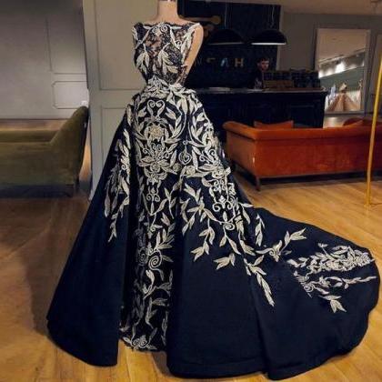 Luxury Prom Dress, Detachable Skirt Prom Dresses,..