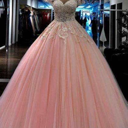 Pageant Dresses For Women, Baby Pink Prom Dress,..