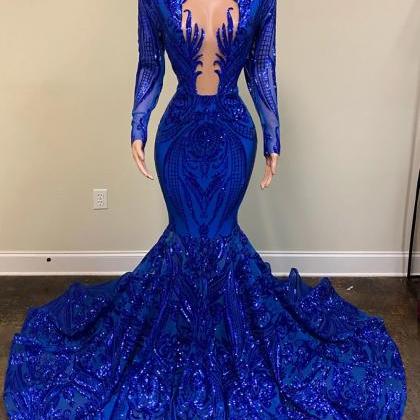 Royal Blue Evening Dress, Evening Dresses 2023,..