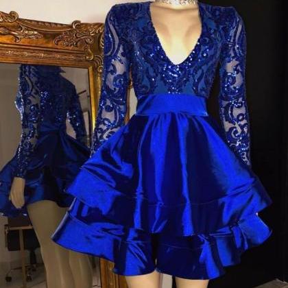 Robes De Cocktail, Royal Blue Prom Dresses, Prom..