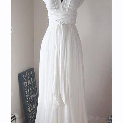Elegant Formal Dresses, White Evening Dress,..