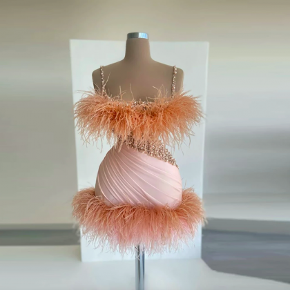 Sexy Party Dresses, Cocktail Dresses, Peach..