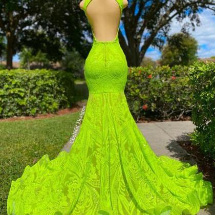 Robe De Soiree Femme, Green Evening Dresses,..