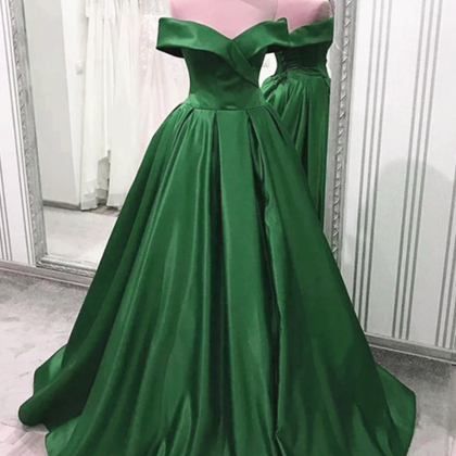 Robe De Bal, Green Prom Dresses, Elegant Prom..
