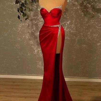 Red Evening Dresses, Vestidos De Fiesta Elegantes..