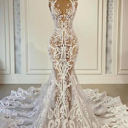 Gorgeous Wedding Dresses, Mermaid Wedding Dresses,..