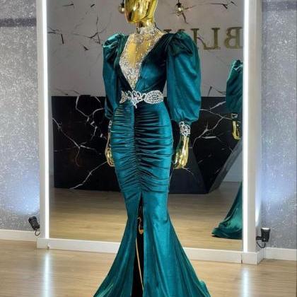 Muslim Prom Dresses, Dubai Fashion Party Dresses,..