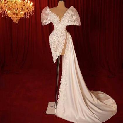 Elegant Wedding Dresses, Robes De Mariee, Lace..