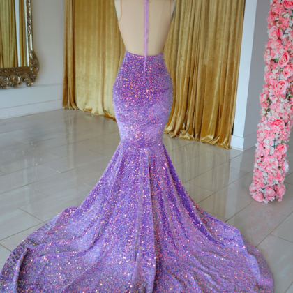 Purple Prom Dresses, Vestidos De Fiesta, Formal..
