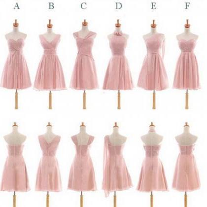 Pink Bridesmaid Dresses, Junior Bridesmaid Dress,..