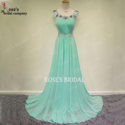 Tiffany Blue Prom Dress, Long Prom Dresses,..