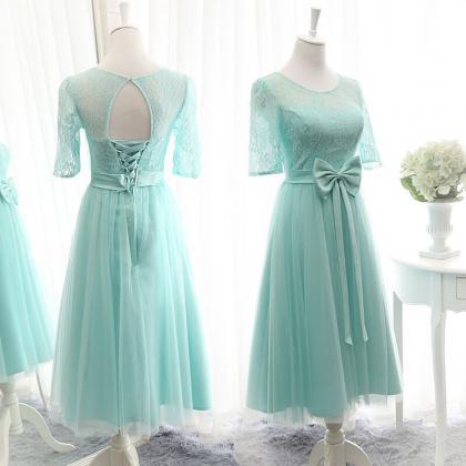 Short Bridesmaid Dress, Tulle Bridesmaid Dress,..