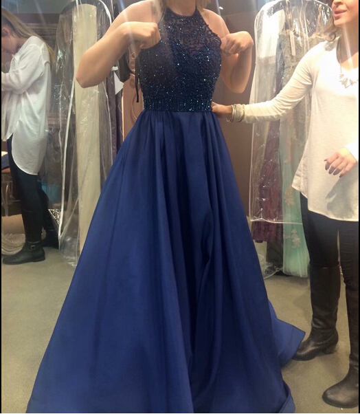 navy blue womens formal dress