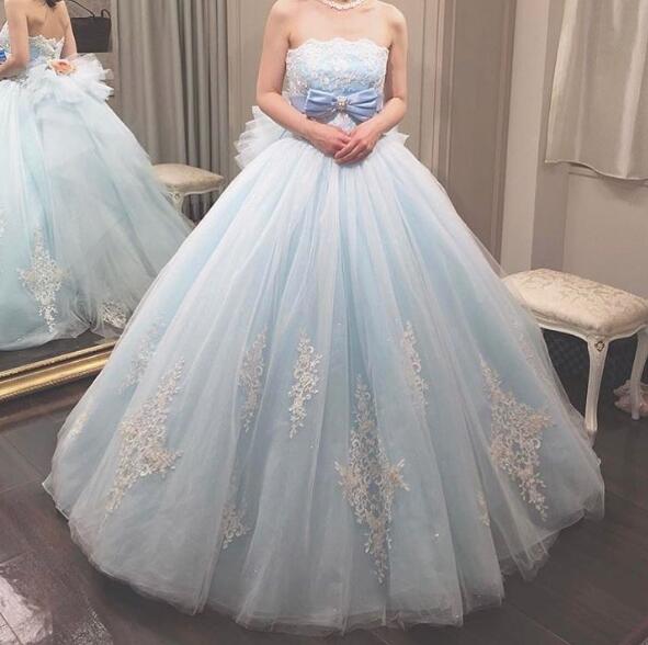 elegant puffy dresses