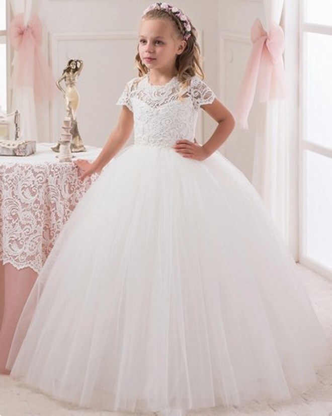 fluffy dresses for kids