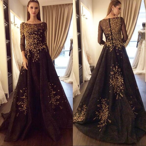 Long Sleeve Prom Dresses 2018