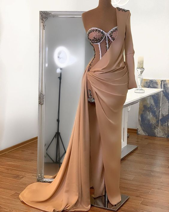 Champagne Prom Dresses, Gowns & Homecoming Dresses
