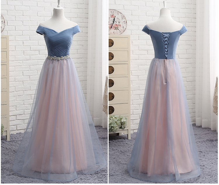 Off The Shoulder Prom Dress, Prom Dress, Robes De Cocktail, Elegant Prom Dress, Tulle Prom Dress, A Line Prom Dress, Prom Dresses 2025, 2024