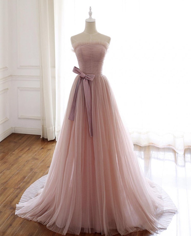tulle prom dresses, a line prom dresses, simple prom dress, prom dresses long, 2022 prom dress, cheap prom dresses, prom dresses 2023, prom gown, vestidos de fiesta, pink prom dress, women fashion 