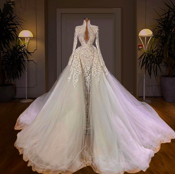 Vintage Wedding Dresses, White Wedding Dresses, Robe De Mariage, Luxury Wedding Dresses, Lace Applique Wedding Dresses, Boho Wedding Dresses,