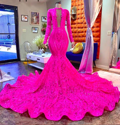 Pink Prom Dresses, Mermaid Prom Dresses, Sparkly Lace Prom Dresses, Elegant Prom Dresses, Robe De Soiree, Luxury Prom Dresses, Abendkleider,