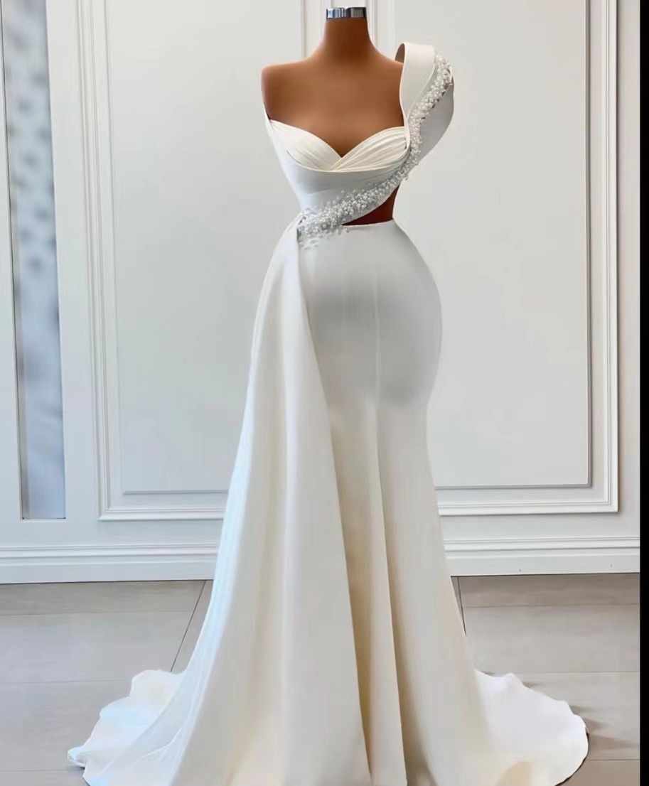 Wedding Dresses For Women 2024 Bride, Mermaid Wedding Dresses, Beaded Wedding Dresses 2025