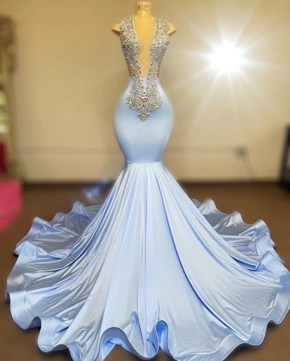 Vestidos De Fiesta, Blue Evening Dresses, Robe De Soiree Femme, Beaded Evening Dresses, Formal Party Dresses, Special Occasion Dresses, Evening