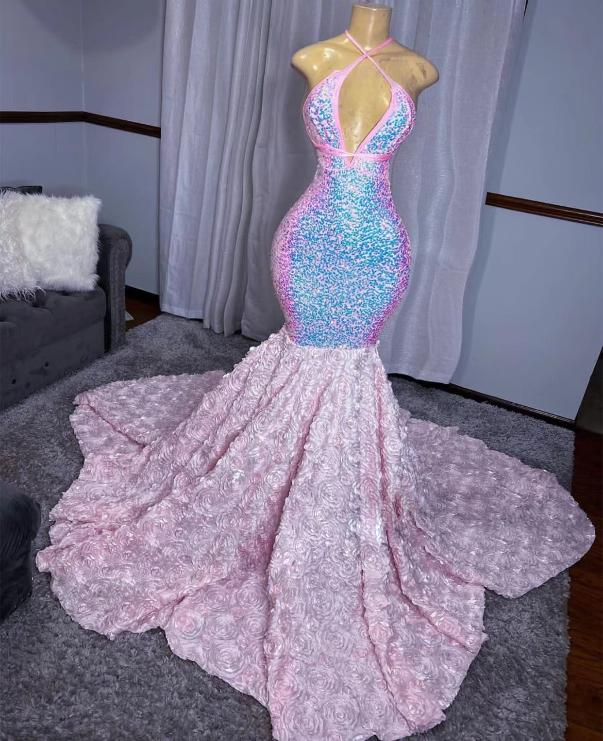Pink Prom Dresses, Fashion Prom Dresses, Glitter Prom Dress, Abendkleider 2023, Mermaid Prom Dresses, Vestidos De Fiesta, 2024 Prom Dresses,