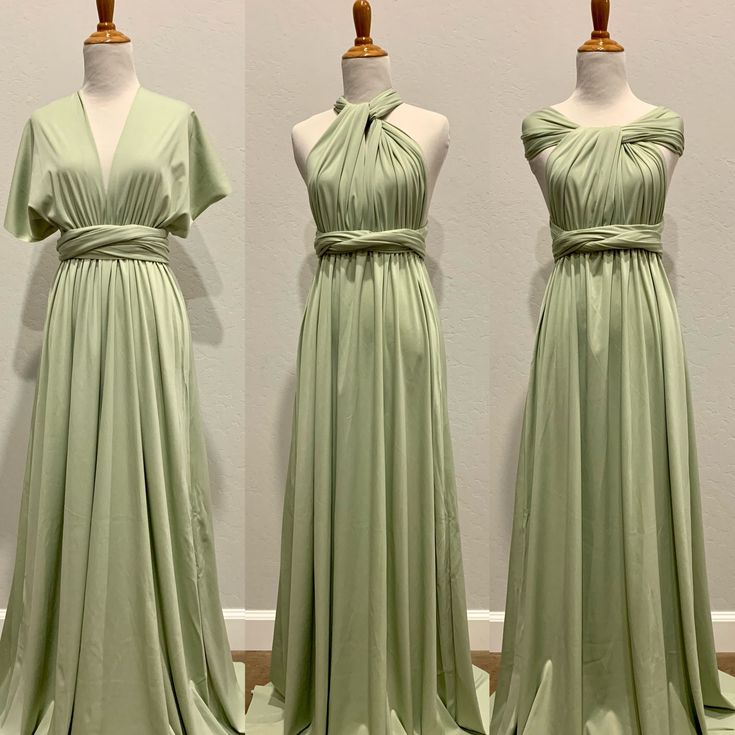 Sage Green Bridesmaid Dresses, Infinite Dresses, A Line Bridesmaid Dresses, Chiffon Bridesmaid Dresses, 2024 Bridesmaid Dresses, Bridesmaid