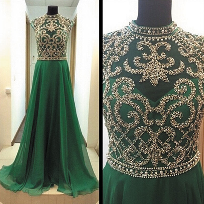 emerald green night dresses