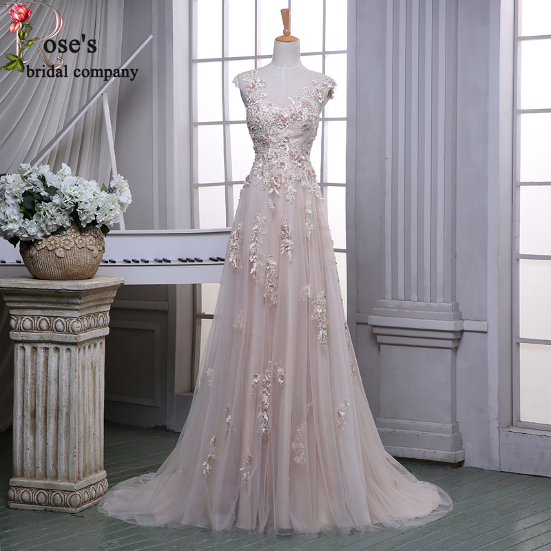Dusty Pink Sleeveless Sweetheart Featuring Lace And Tulle Floor Length Gown