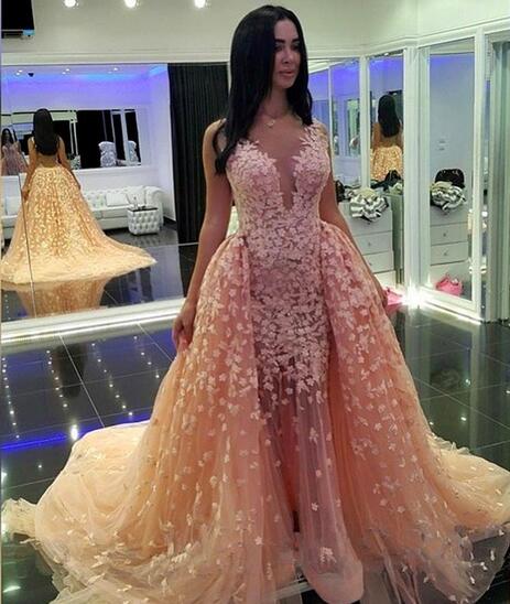 detachable prom dress