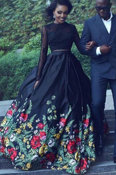 long sleeve prom dresses 2018