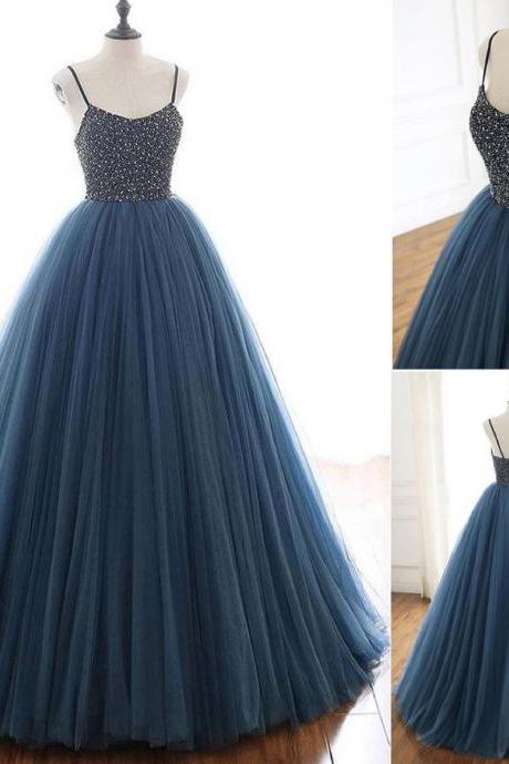 Boat Neck Prom Dress, Vintage Prom Dress, Prom Ball Gown, Pageant Dresses For Women, Beaded Prom Dresses, 2023 Prom Dresses, Robe De Soiree,