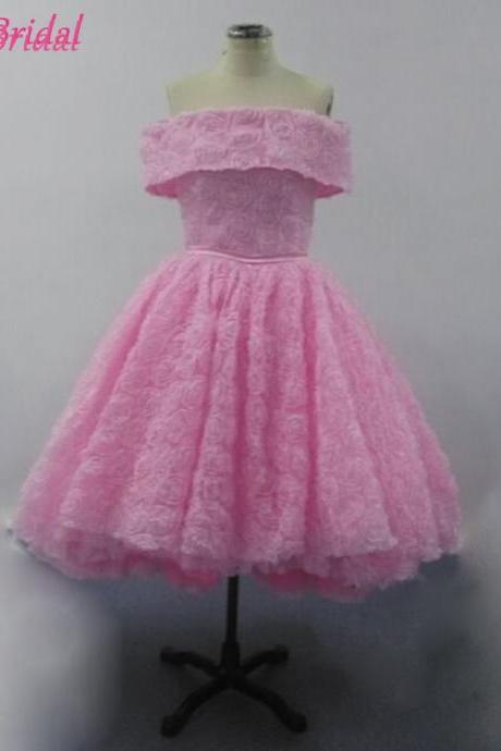 Pink Lace Homecoming Dress, Strapless Party Dresses, A Line Homecoming Dress, Knee Length Party Dresses, Sexy Formal Dress, Short Homecoming Dresses, Homecoming Dress 2016, Cheap Prom Dress, Formal Party Dresses 