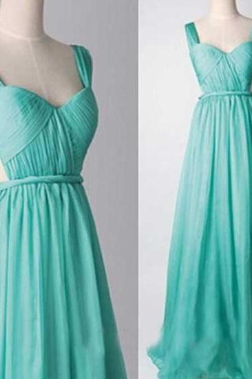 Turquoise Blue Prom Dress, Simple Prom Dress, Long Prom Dress, Backless Prom Dress, Sexy Prom Dress, Chiffon Prom Dress, Formal Dresses, Prom