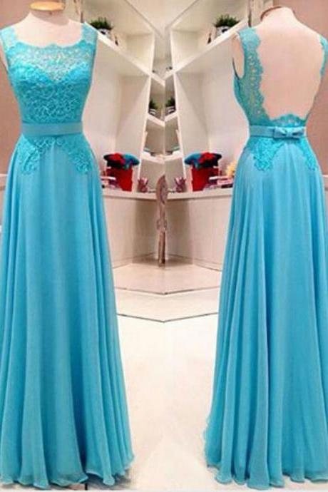 Turquoise Blue Prom Dress, Backless Prom Dress, Lace Prom Dress, Sexy Formal Party Dresses, A Line Prom Dress, Cheap Prom Dress, Prom Dresses 2017
