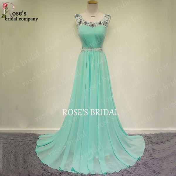 Tiffany Blue Prom Dress Long Prom Dresses Chiffon Prom Dress Off