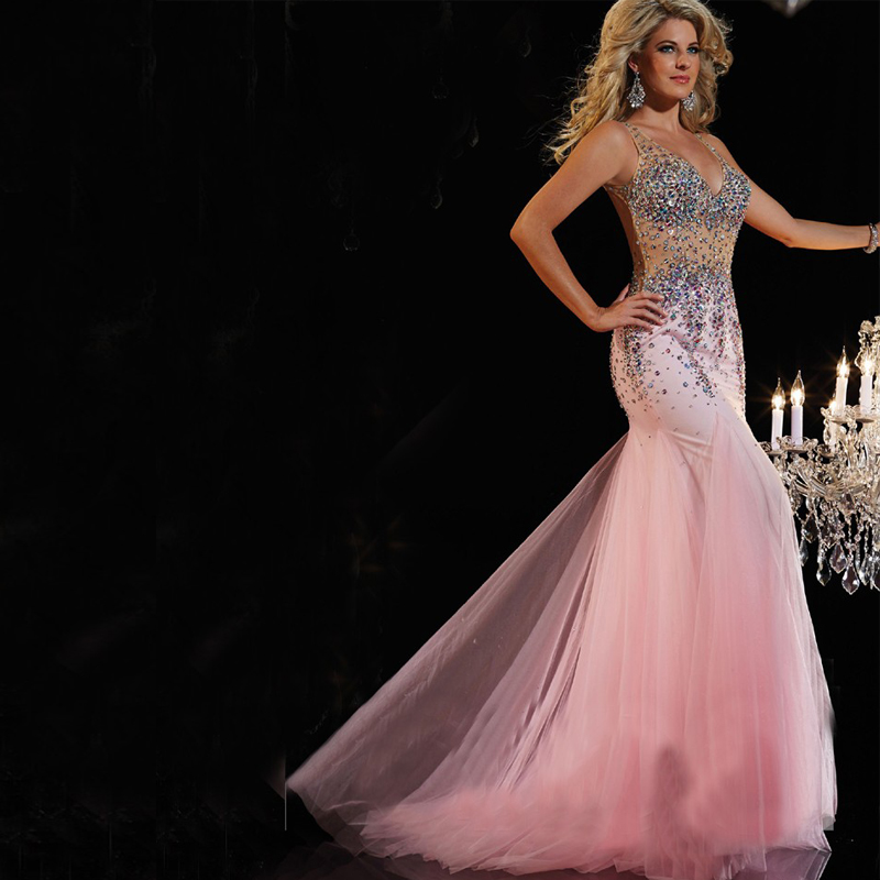 diamond evening gowns